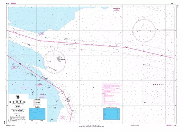 海图更新通知91201铁山港及附近44129南槽航道44128南槽航道44127南槽