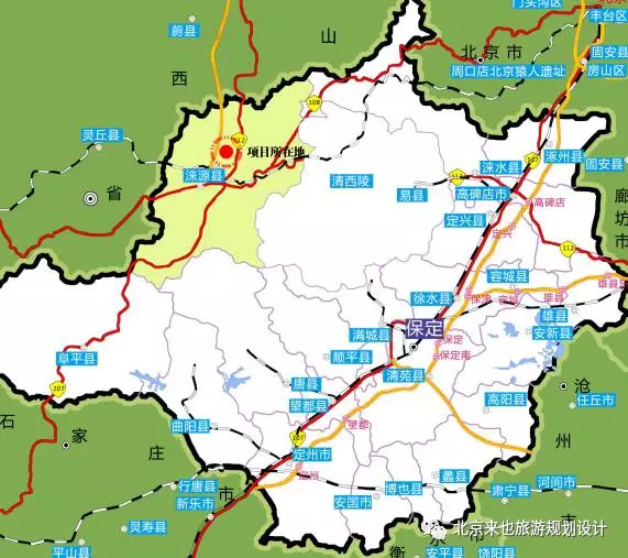 涞源县旅游资源区位图片