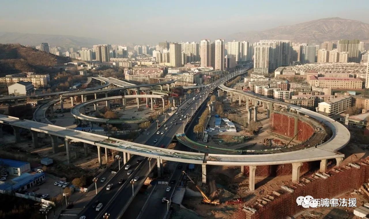 【视频】西宁唯一城市快速路来啦!青海最大立交现雏形