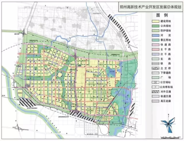 (郑州高新技术产业区发展总体规划) 平方公里的土地上已形成
