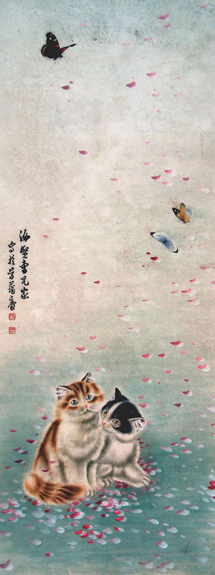 曹克家笔下的猫:活泼精灵,人见人爱!