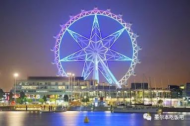 性建筑 melbourne star observation wheel 俗称墨尔本之眼的摩天轮上