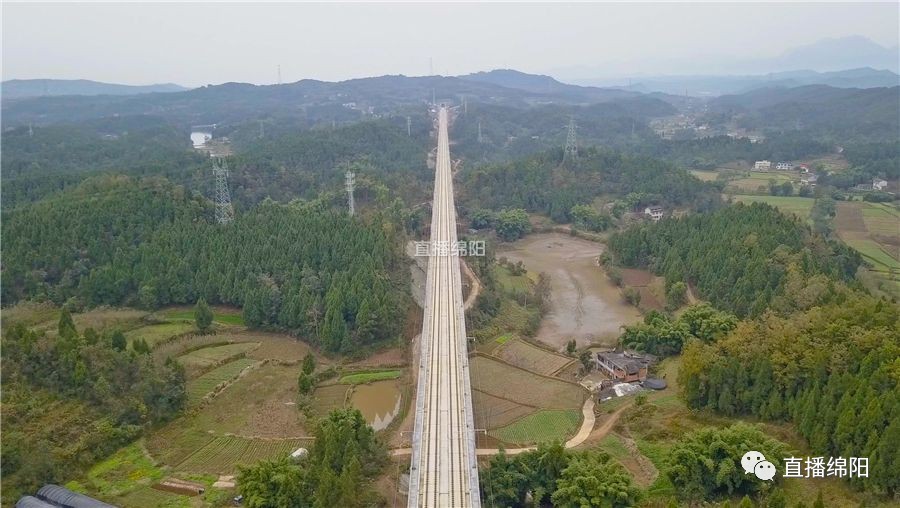 江油特大桥(西成高铁经过江油特大桥)江油特大桥位于江油三合镇,全长