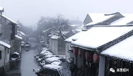 绍兴雪景图-图片来源于网络