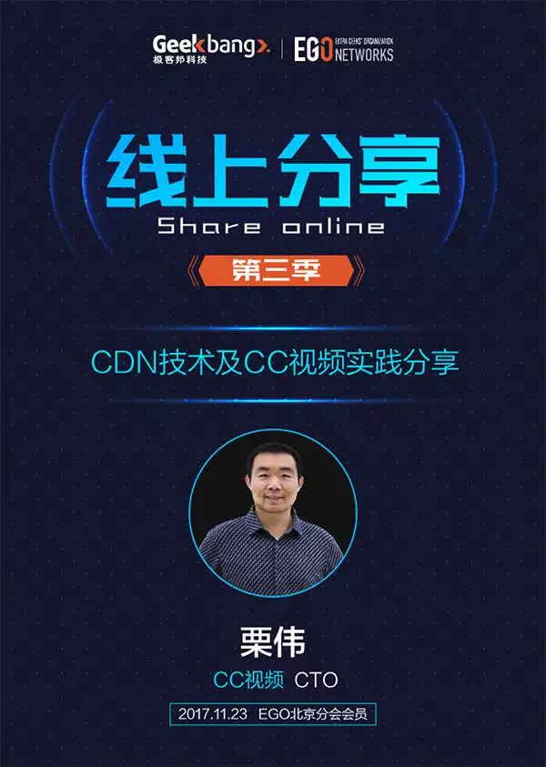 cc视频cto栗伟cdn系统架构及cc视频的应用实践