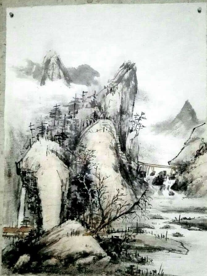 当代山水画坛独树一帜,徐继伟国画作品欣赏