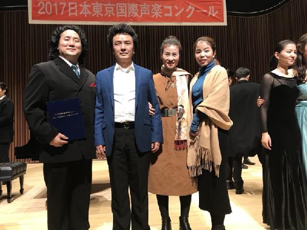 男高音歌唱家张天甫出席2017东京国际声乐比赛评委