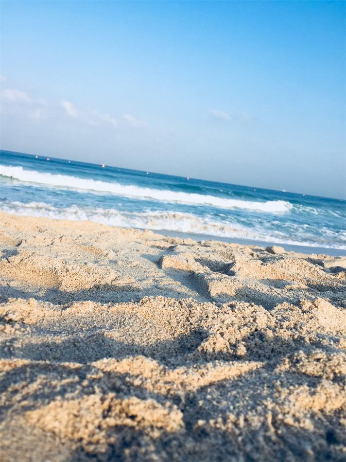 迪拜的海滩