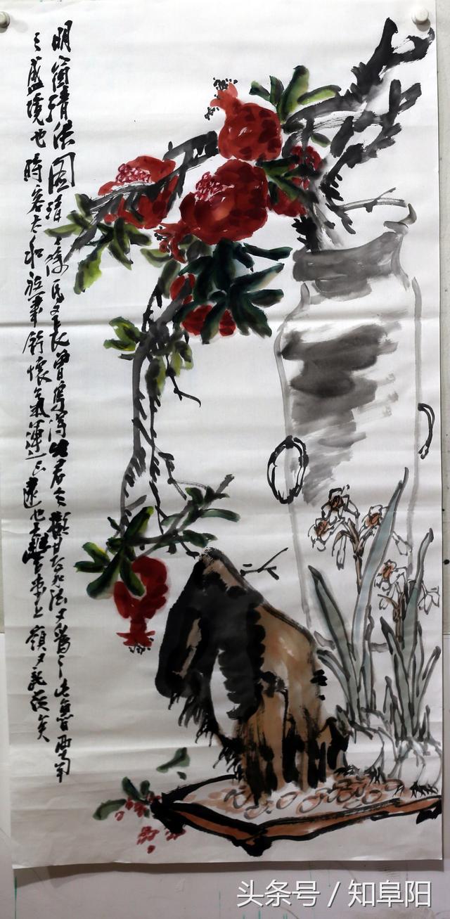 著名花鸟画家崔子虎做客太和文化艺术交流中心