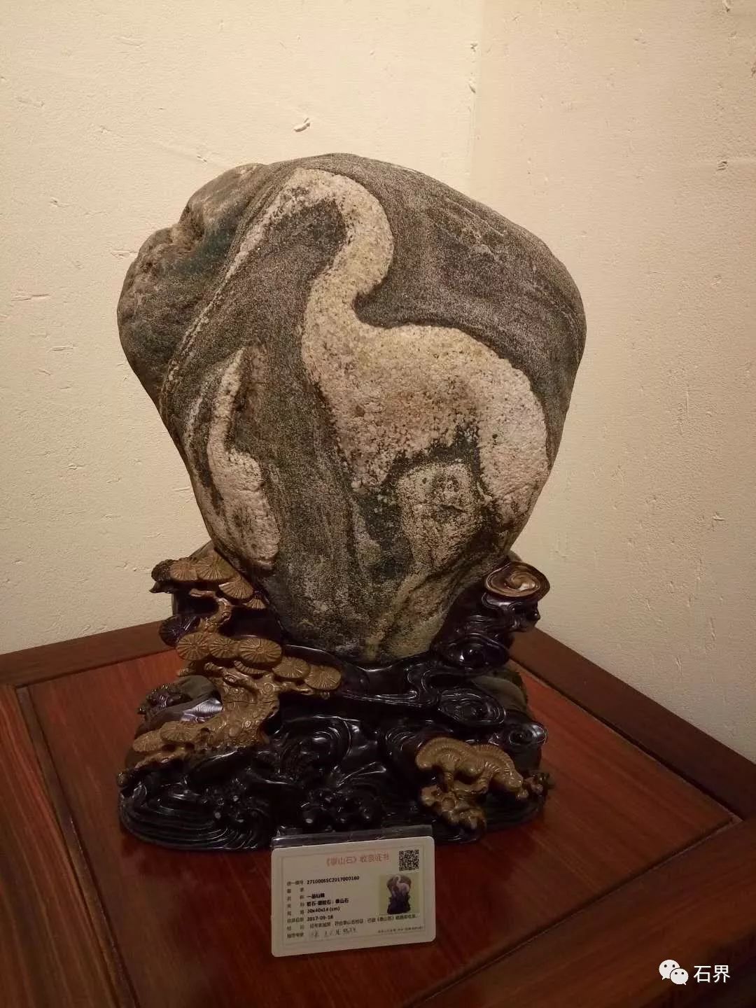 重磅/泰安市泰山石文化研究院参加第十届中国(重庆)万石博览会载誉而