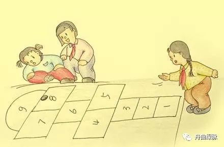 翻花绳,中国民间流传的儿童游戏.