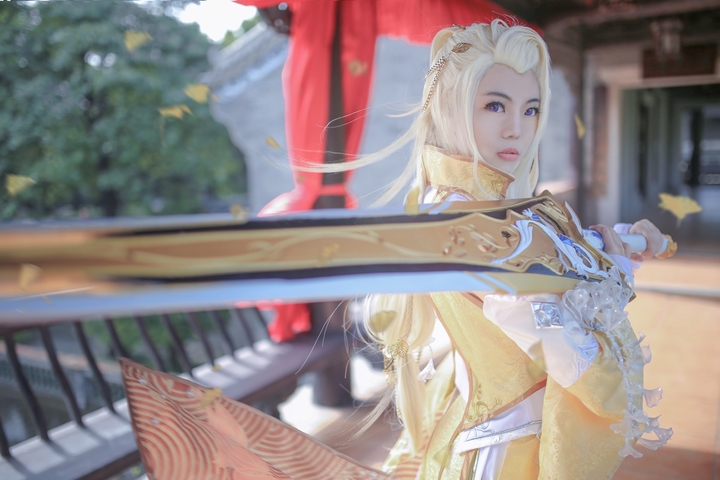 仙侠情缘网络版叁 雪河藏剑成女cosplay