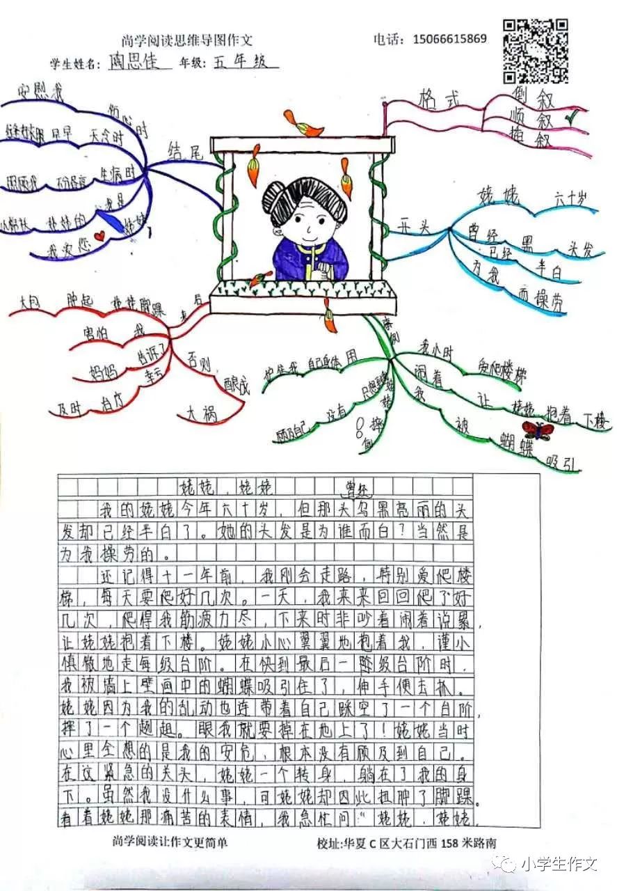 期末复习课程思维导图带你复习作文