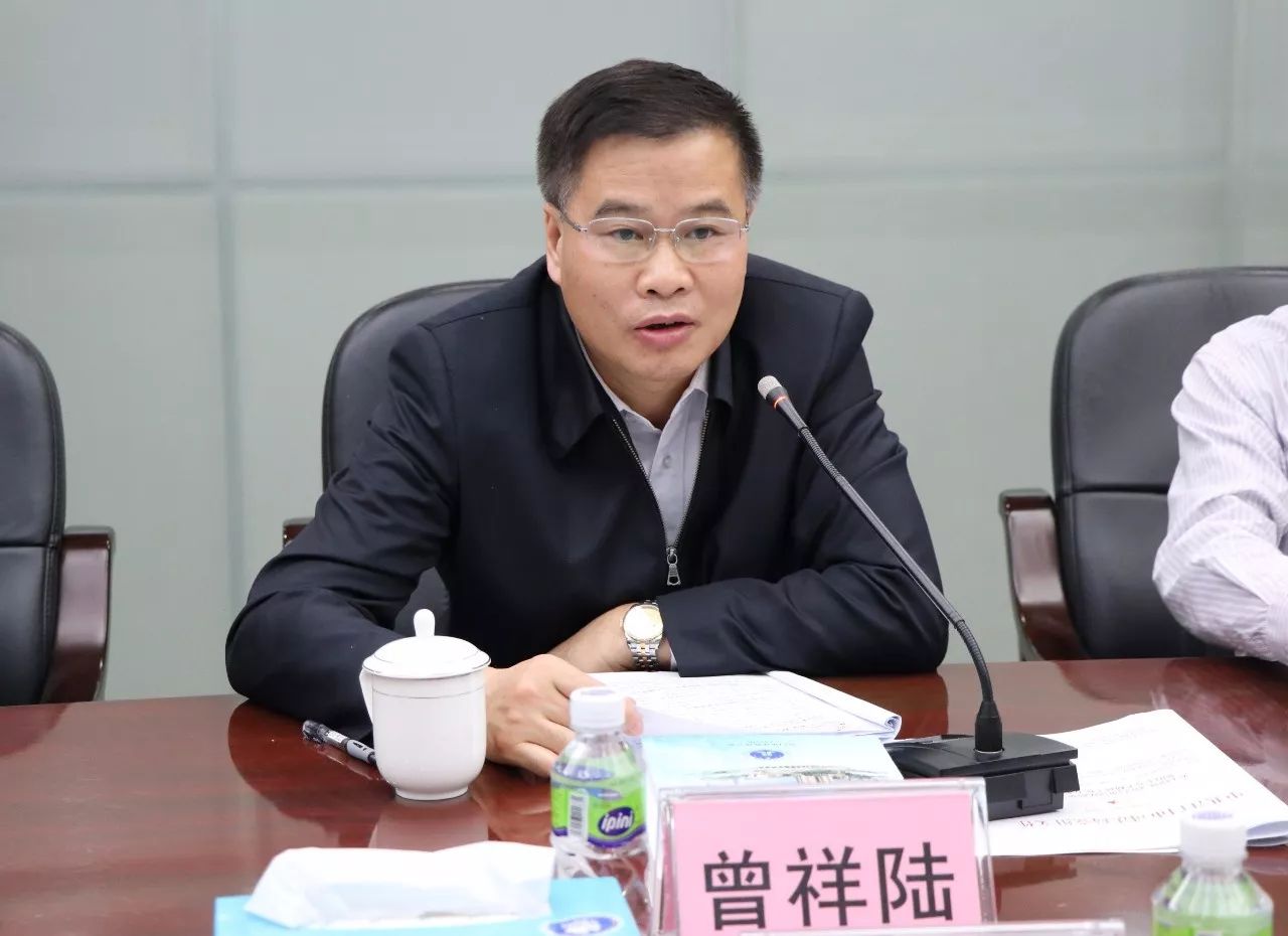 省司法厅党委书记厅长曾祥陆一行到江门调研指导司法行政工作