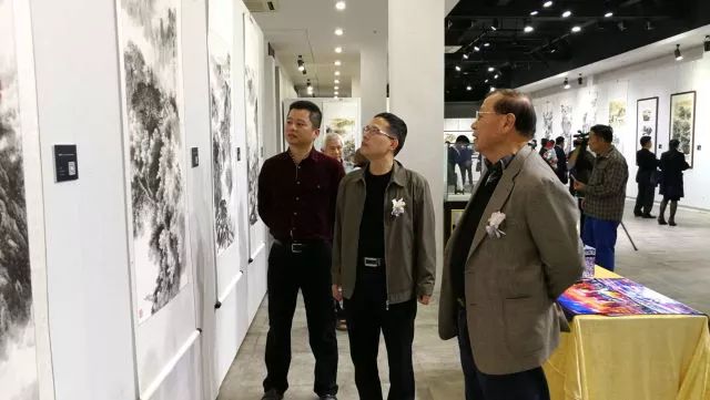 传承盛世文化发扬艺术精髓禅意山水康明义水墨山水作品展