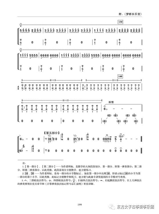 由王天一撰写,中国文联出版社出版的第四版《古筝教学法(第三卷)中