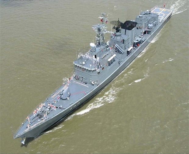 f25t型护卫舰:作为泰国皇家海军主力护卫舰之一,该舰的建造是由上海