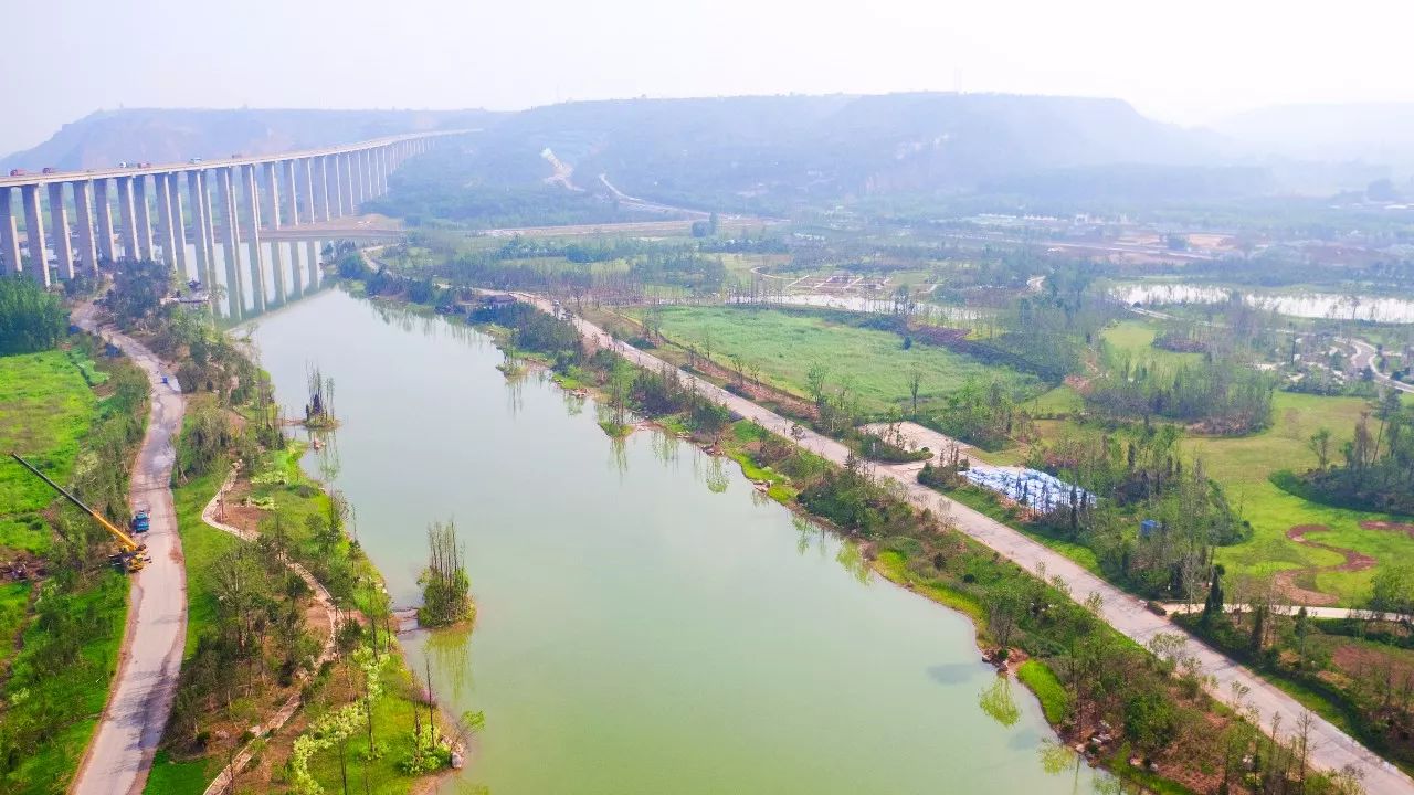 泱泱大河,只为你醉 —— 韩城市澽水河生态综合治理工程成效初显