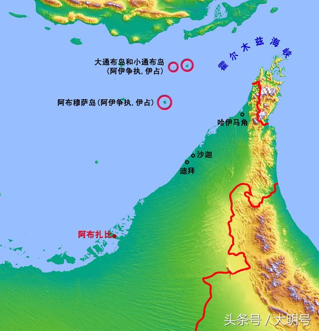 伊朗阿联酋的大小通布岛之争掌控霍尔木兹海峡的博弈