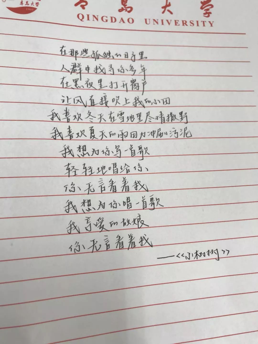 手抄独立音乐歌词(二)