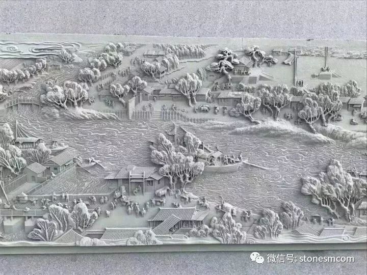 石雕《清明上河图》中国绘画史上独一无二经典作品