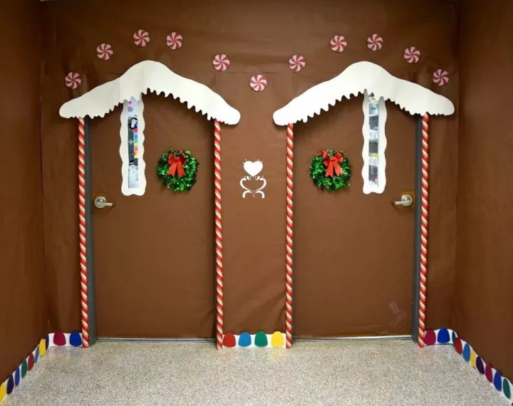 how to decorate your door for the holidays