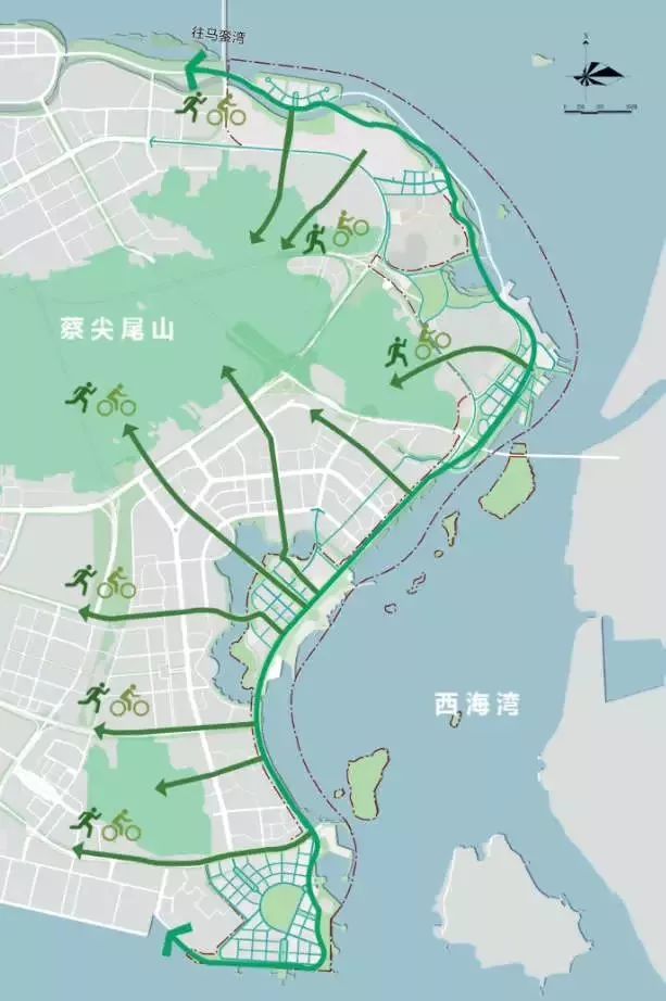 道路交通:新增环湾路