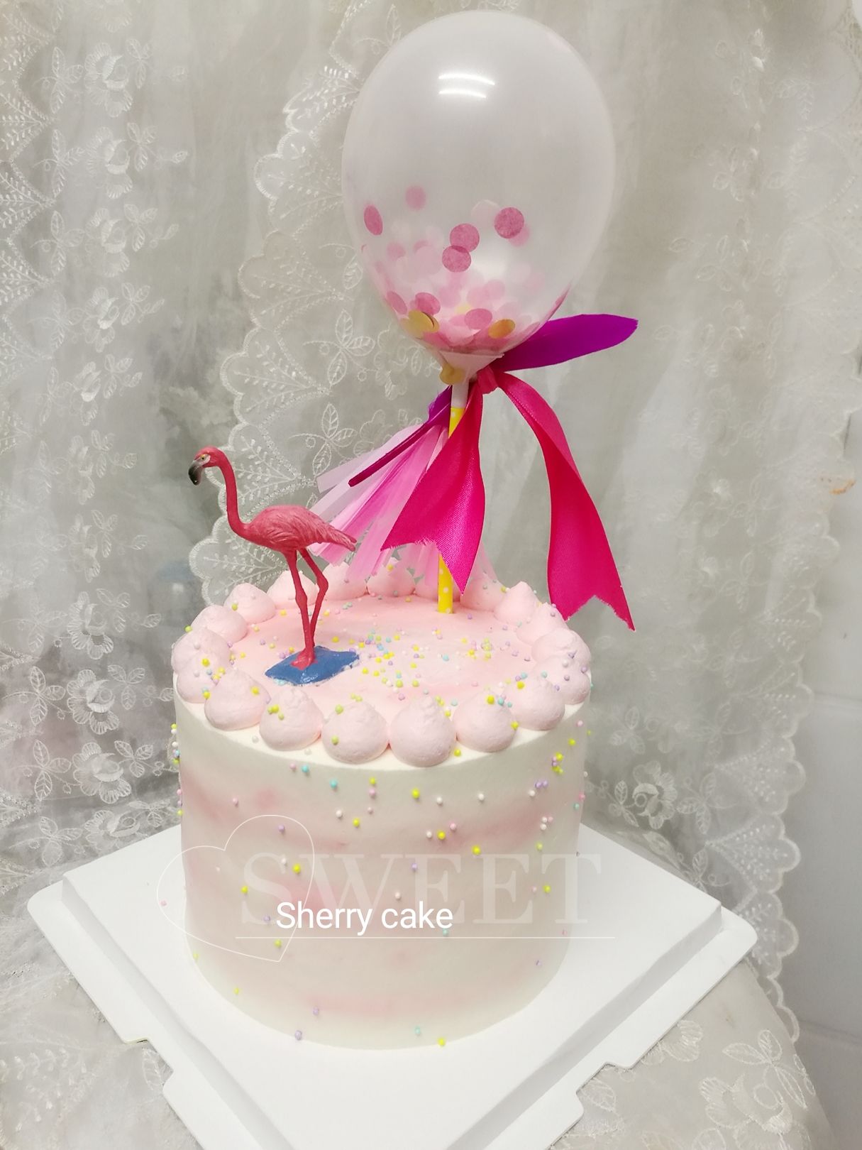 粉红派对 生日蛋糕 水晶球音乐盒 生日禮物 | 赞尔JARLL品牌官方网站