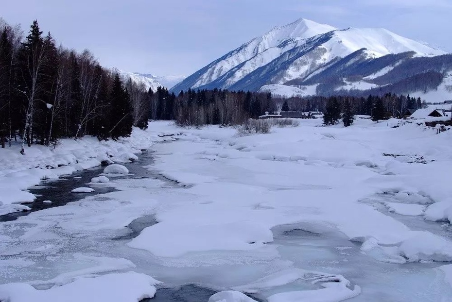 长达六个月的喀纳斯冬季美景," 滑雪发源地"令人无限向往!