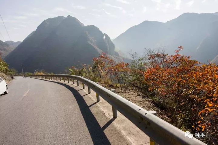 巫山县庙宇镇的红叶谷,是近几年才被炒红的一条旅游热线.