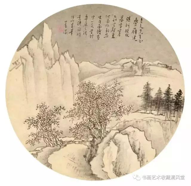 溥儒雪景山水画欣赏 爱新觉罗·溥心畲(1887-1963),名儒,以字行,号