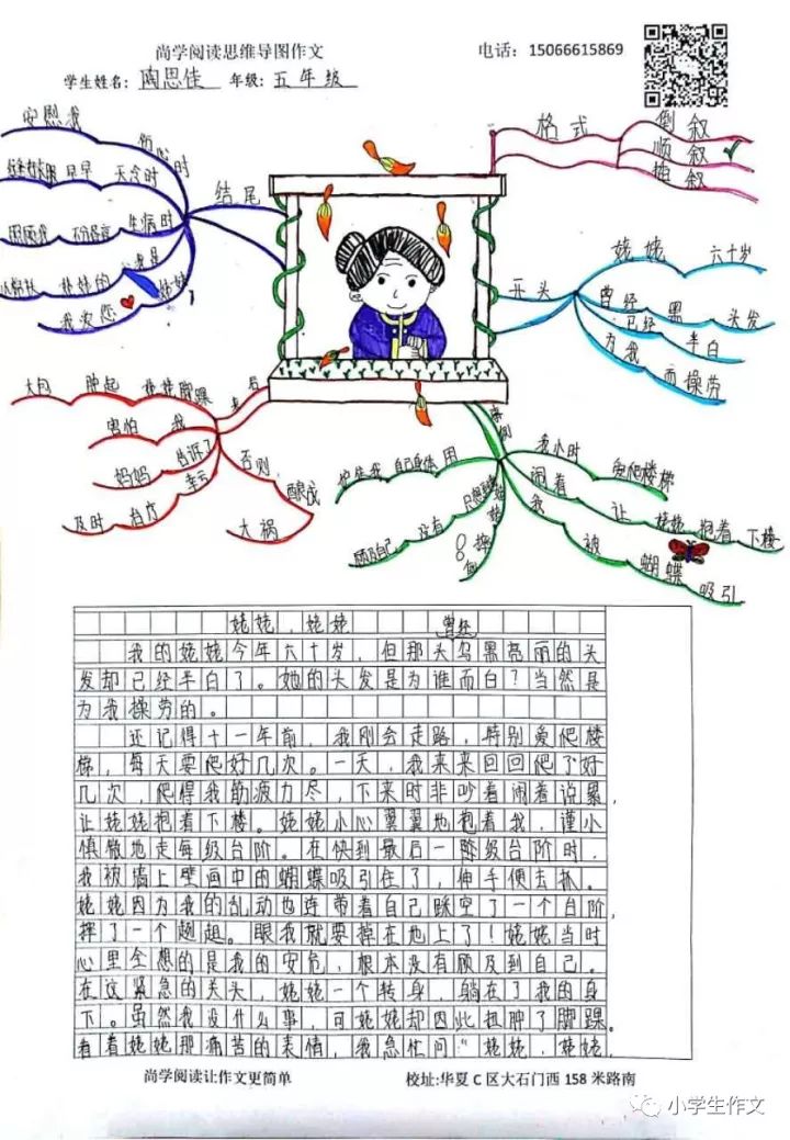 期末复习课程思维导图带你复习作文