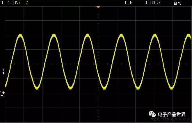 需要注意的是,晶振引脚上的波形并不是方波,而是更像正弦波,而且晶振