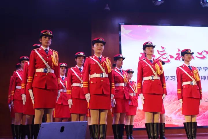 重庆迅控电子科技有限公司热烈祝贺西南大学女子国旗班成立十周年文艺