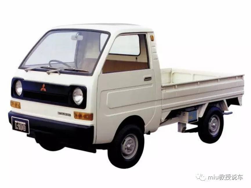 三菱minicab55 pickup truck(1977——1984),;柳州五菱的原型车,部分