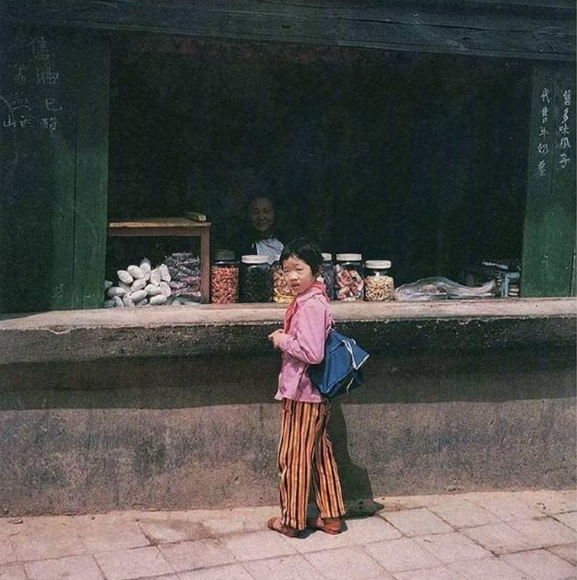90年代中国珍贵老照片：图6让人怀念、图7是美女最喜欢的职业