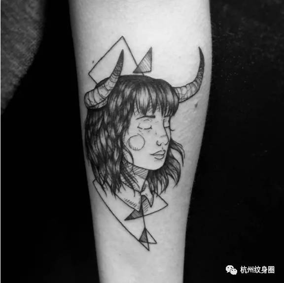 tattoo 纹身素材 金牛座(taurus)