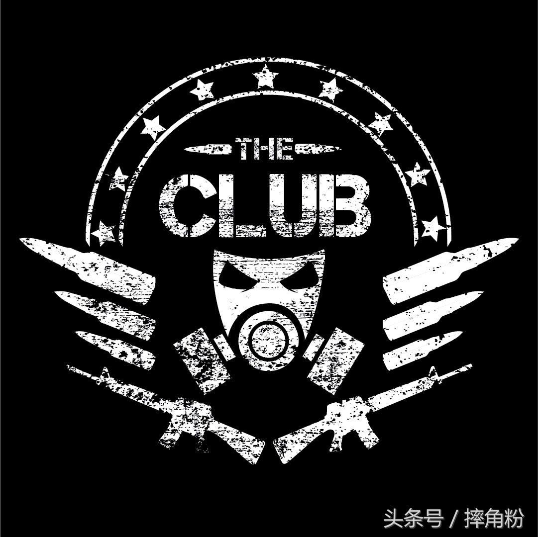 the club,俱乐部logo,也就是子弹帮!