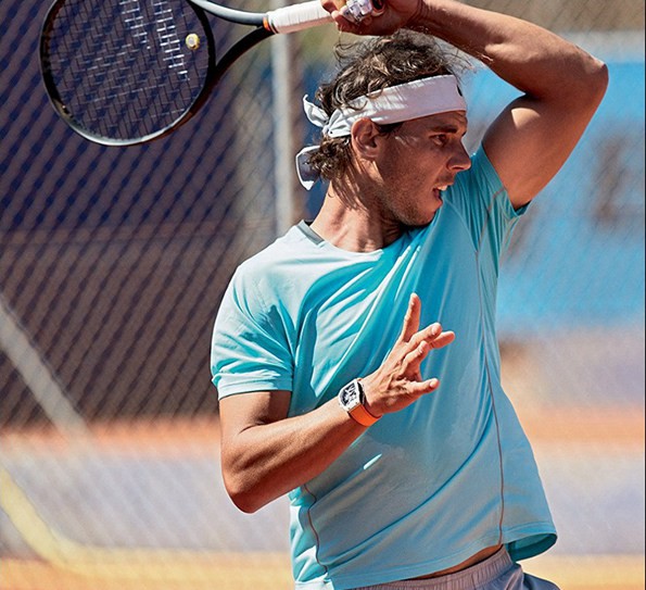 原标题：理查德米勒 RM27-02陀飞轮限量腕表 一款可以戴着大网球的腕表