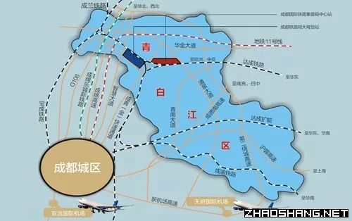 7月,青白江区被纳入成都中心城区; 8月,青白江区提出"人才新政30条"