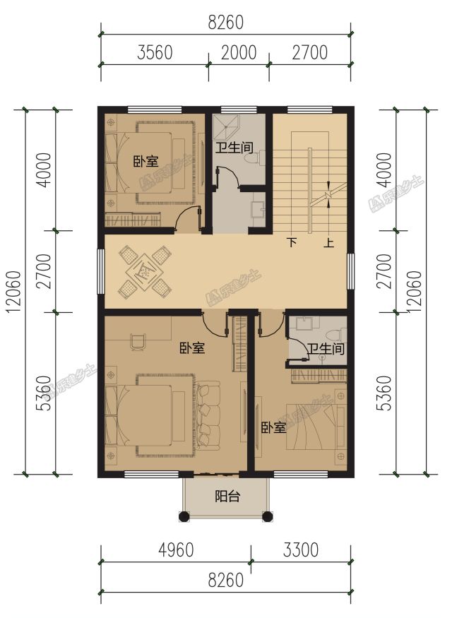 812米三层欧式别墅,入口设计典大气