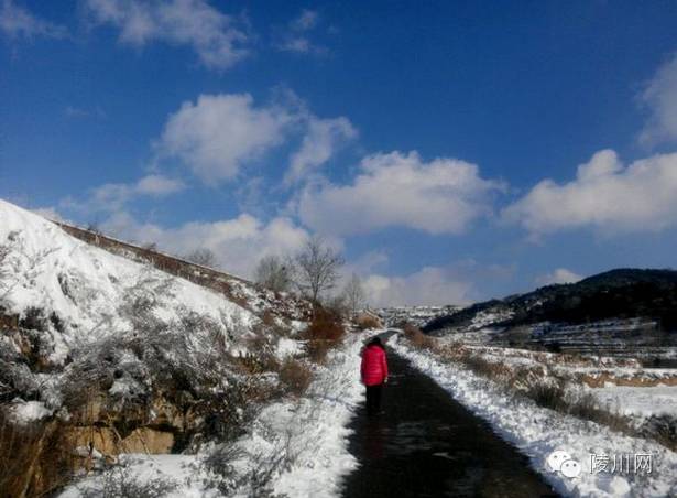 先来一组陵川雪景旧照过过瘾吧