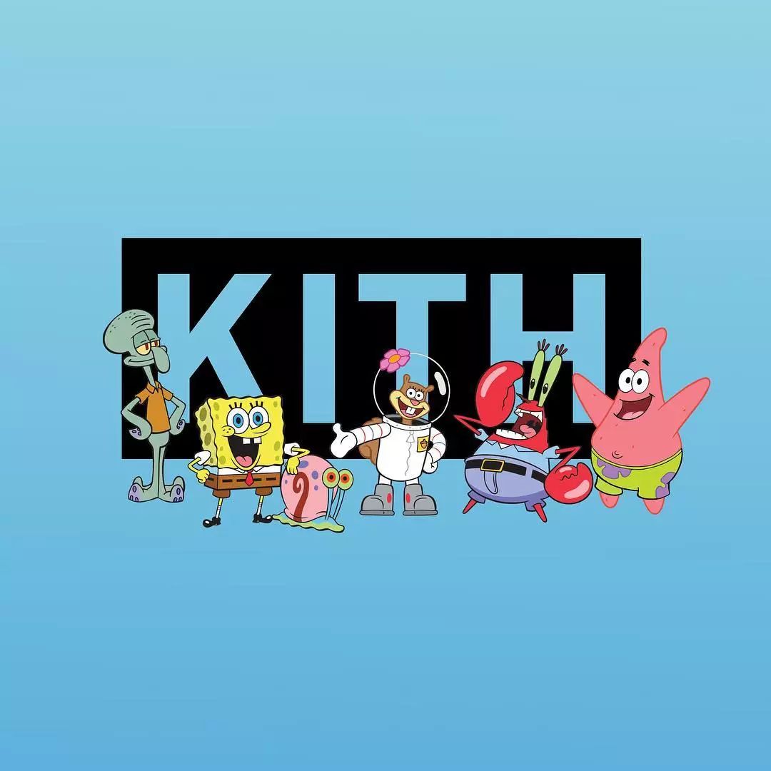 kith 和海绵宝宝联名了!