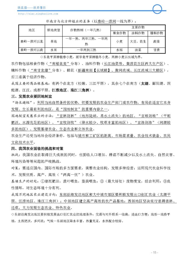 八年级地理人口的知识点(2)