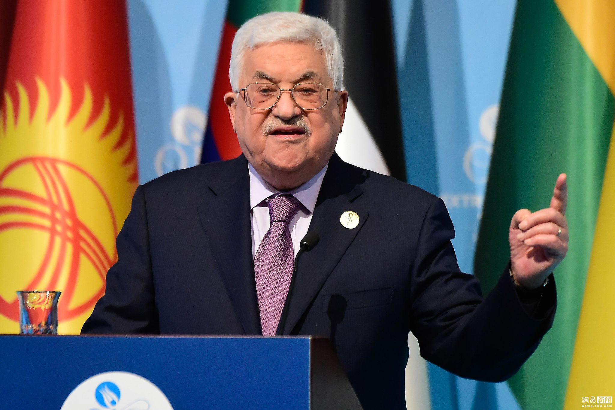 巴勒斯坦总统阿巴斯