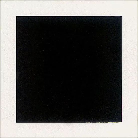 马列维奇著名的黑方块