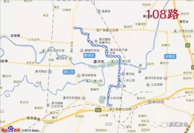 桂江路西段发车点—龙江路; (5)68路:宏运汽车东站发车点—107国道