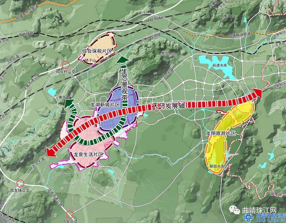 《马龙县城市总体规划(2016-2030年)》获批 未来的珠江源大城市副中心