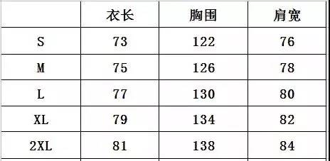 三枪保暖内衣尺码_内衣尺码对照表(3)