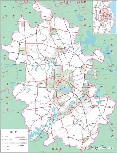 安徽省高速公路布局规划(2016-2030年)(征求意见稿)图片